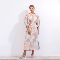 Gerald Aqua Maxi Dress