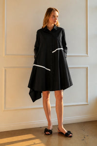 Wrenna Poplin Dress