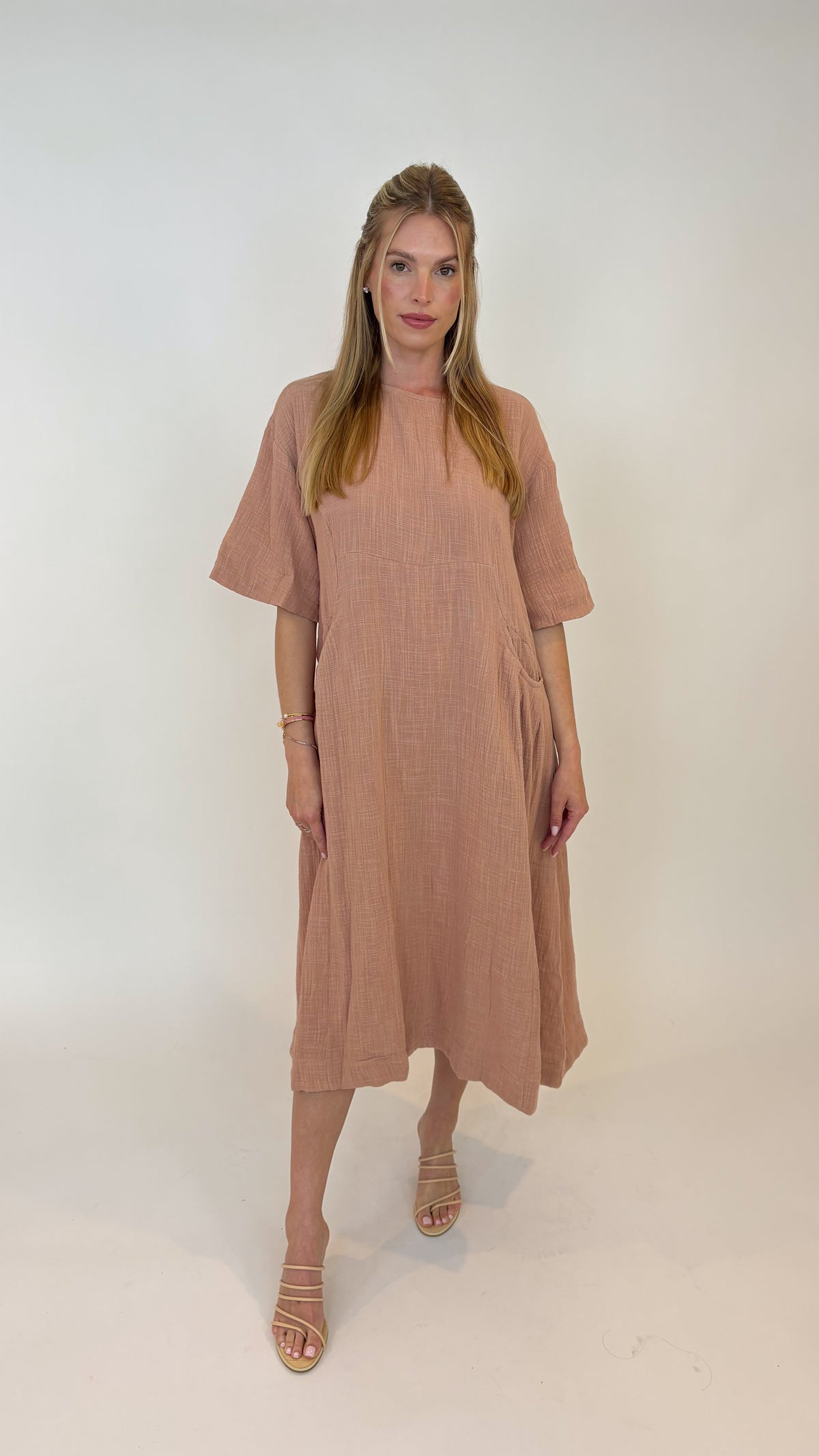 Lyla Gauze Maxi Dress
