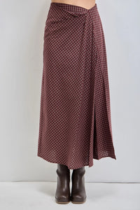 Reva Plaid Skirt