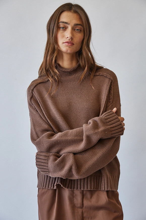 Chocolate Charm Sweater