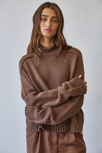 Chocolate Charm Sweater