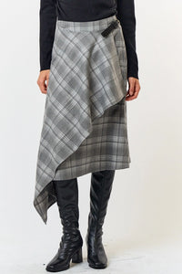 Luxe Plaid Skirt