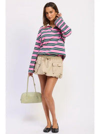 The Off Duty Rugby Top (OVERSIZED)