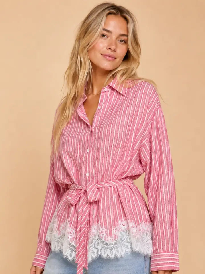 Hilary Laced Blouse