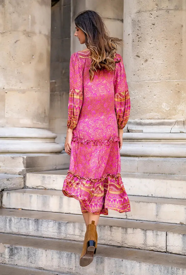 Here I Am Maxi Dress