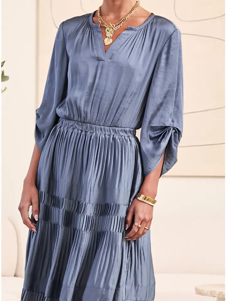 Vivian Satin Dress