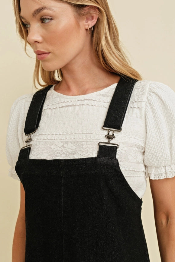Impress Me Overall Dress
