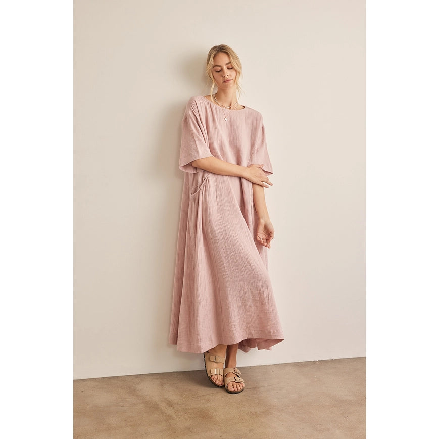 Lyla Gauze Maxi Dress