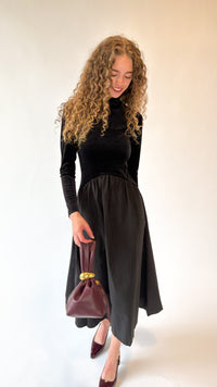 Divina Velvet Maxi Dress