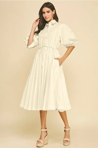 Basically Butter Midi Dress