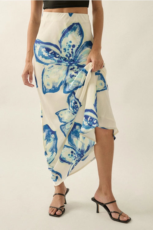 Capri Maxi Slip Skirt