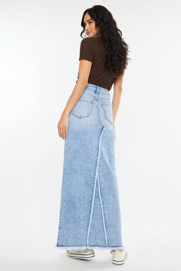 Here We Go Denim Skirt