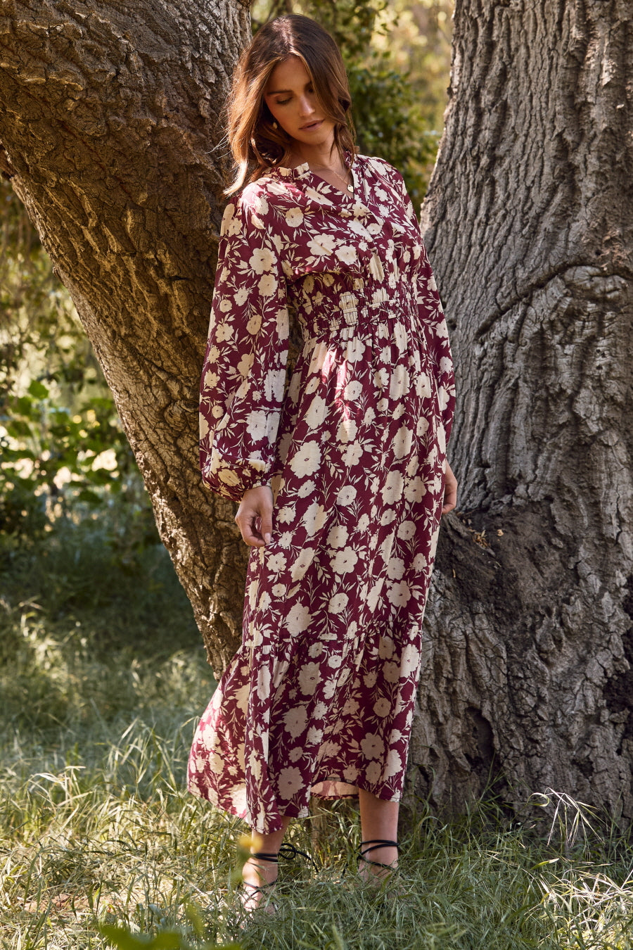 Rosa Floral Maxi Dress