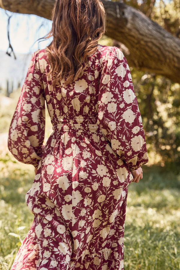 Rosa Floral Maxi Dress