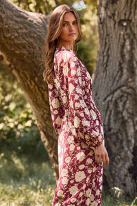 Rosa Floral Maxi Dress