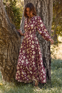 Rosa Floral Maxi Dress
