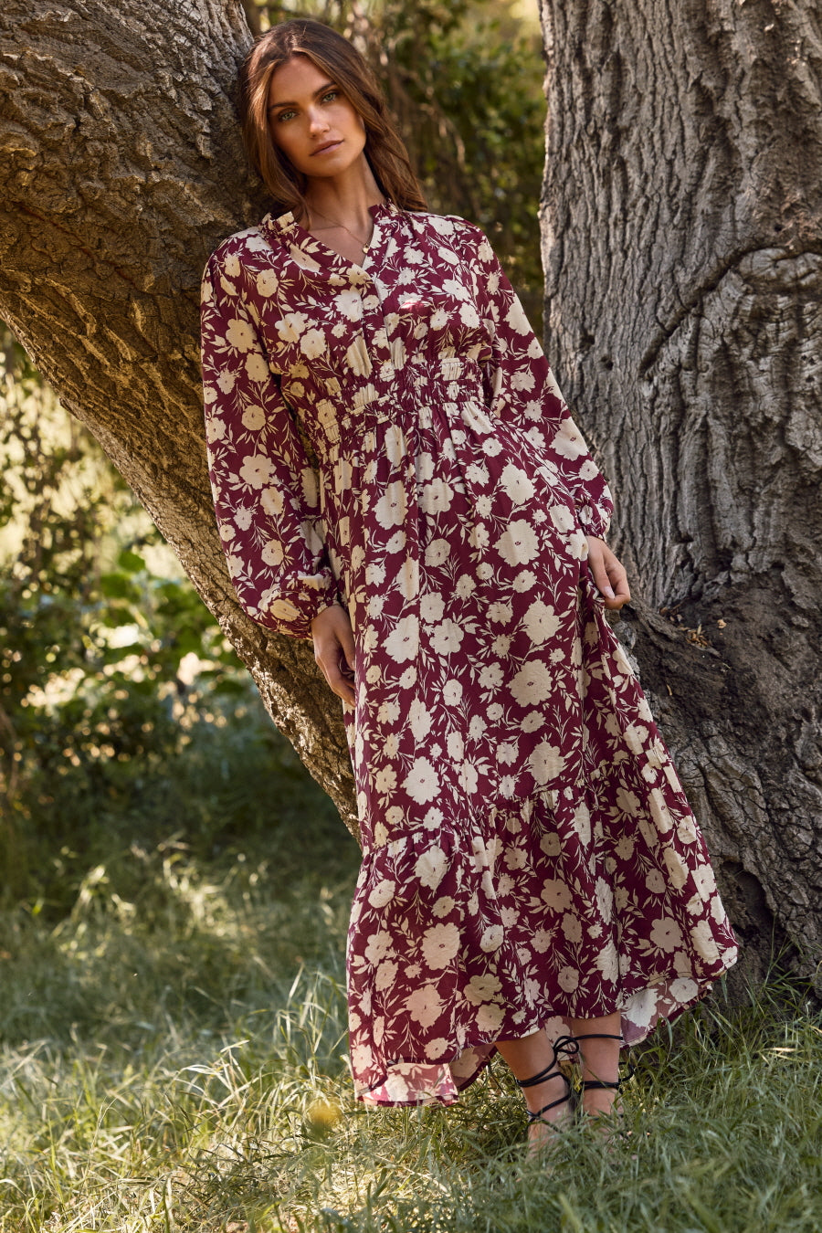 Rosa Floral Maxi Dress