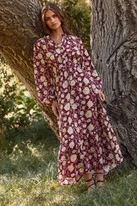 Rosa Floral Maxi Dress