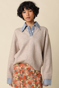 Lover Denim Sweater