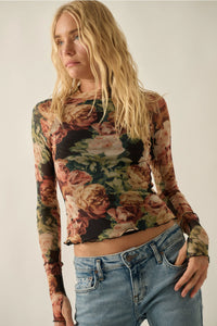 Bring It Back Floral Top