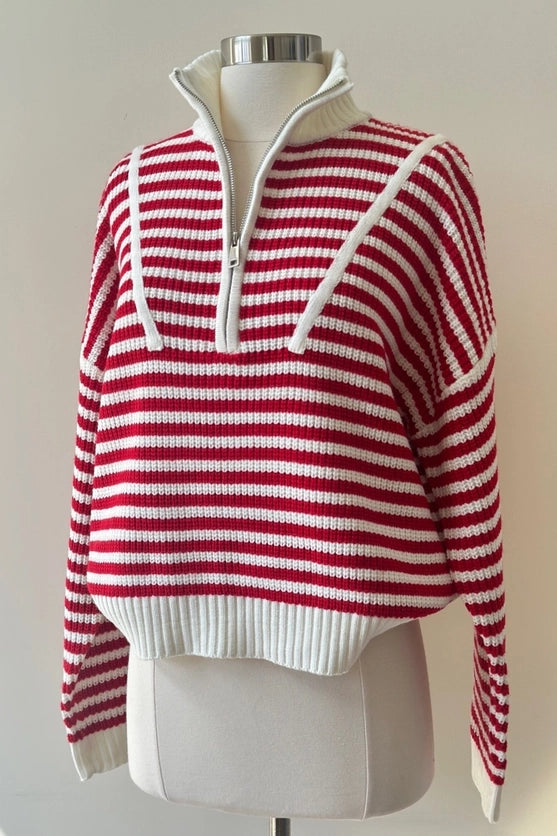 California Half Zip Sweater