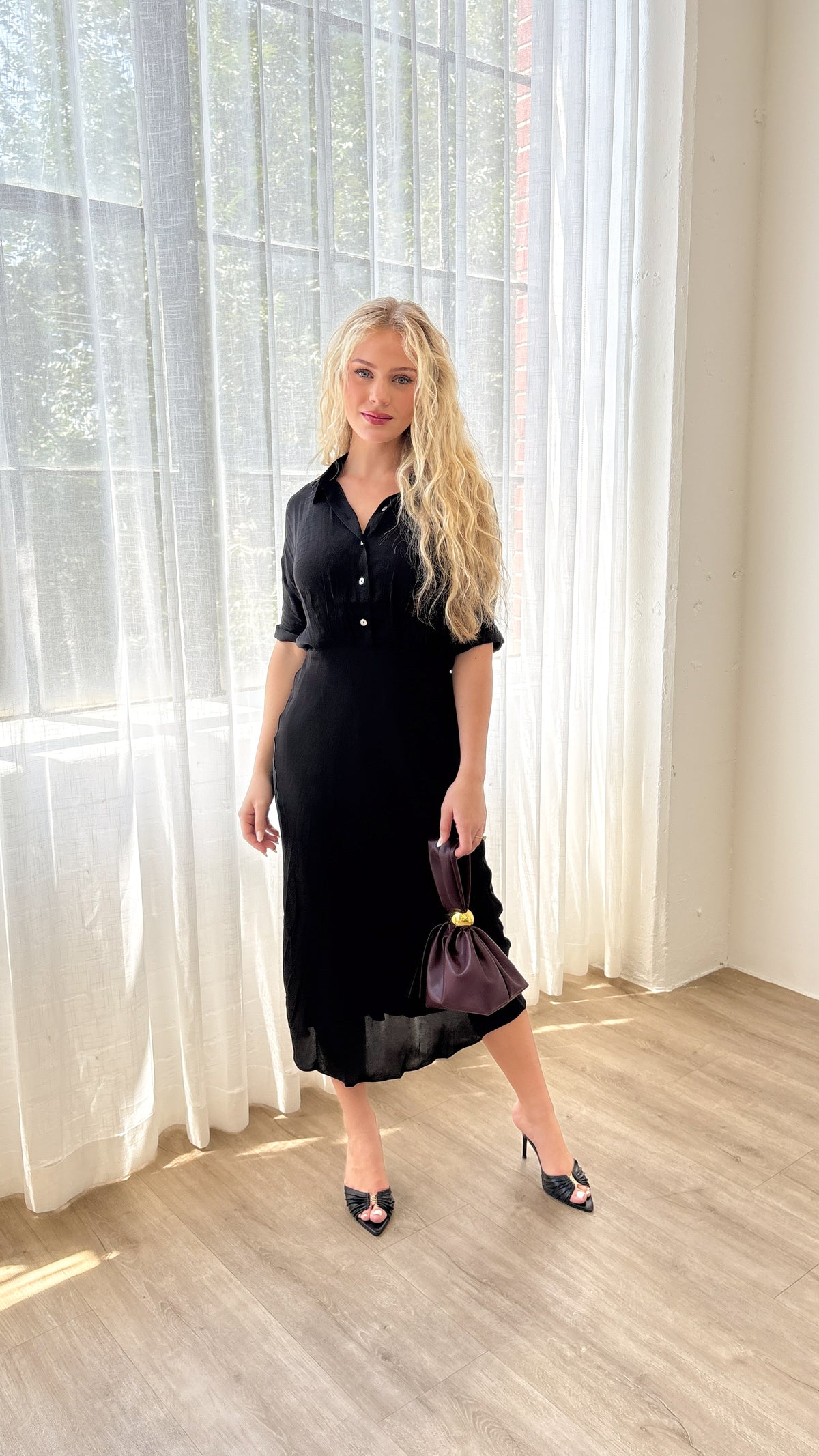 Year Round Satin Dress