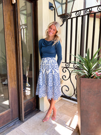 Sicily Embroidered Skirt