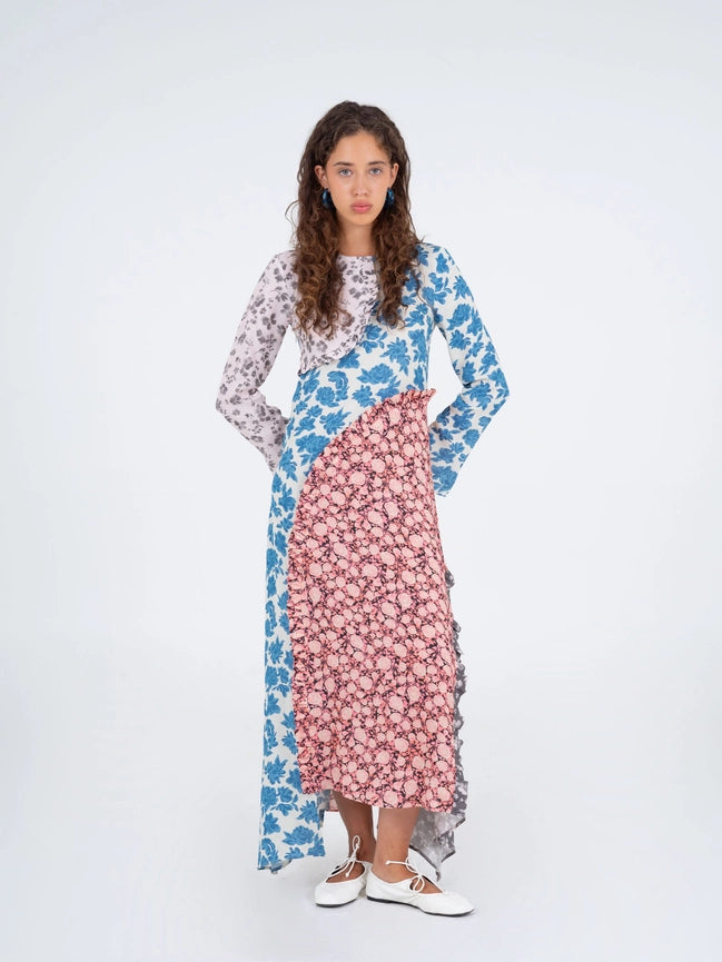 Cottagecore Floral Maxi Dress