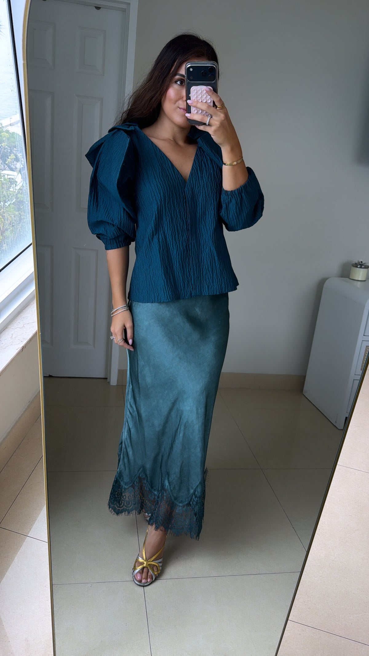 The Enchanted Lace Maxi Skirt