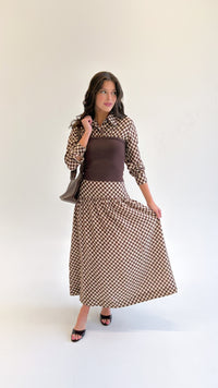 The Checkmate Skirt