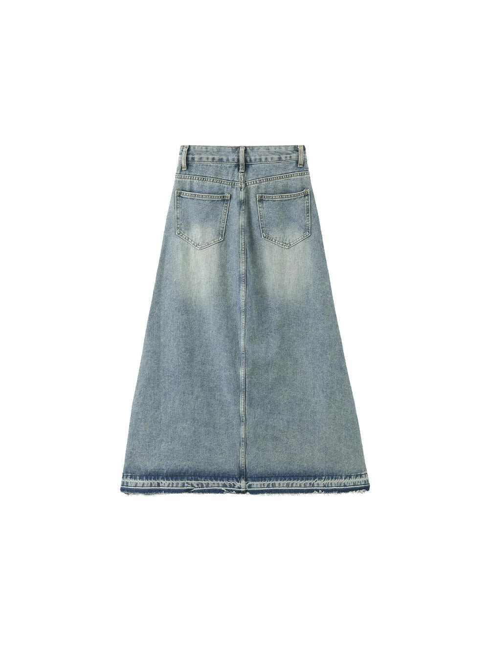 Serene Denim Maxi Skirt