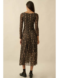 Frolicking Mesh Dress