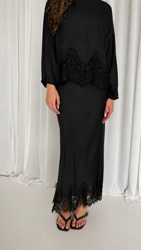 The Enchanted Lace Maxi Skirt