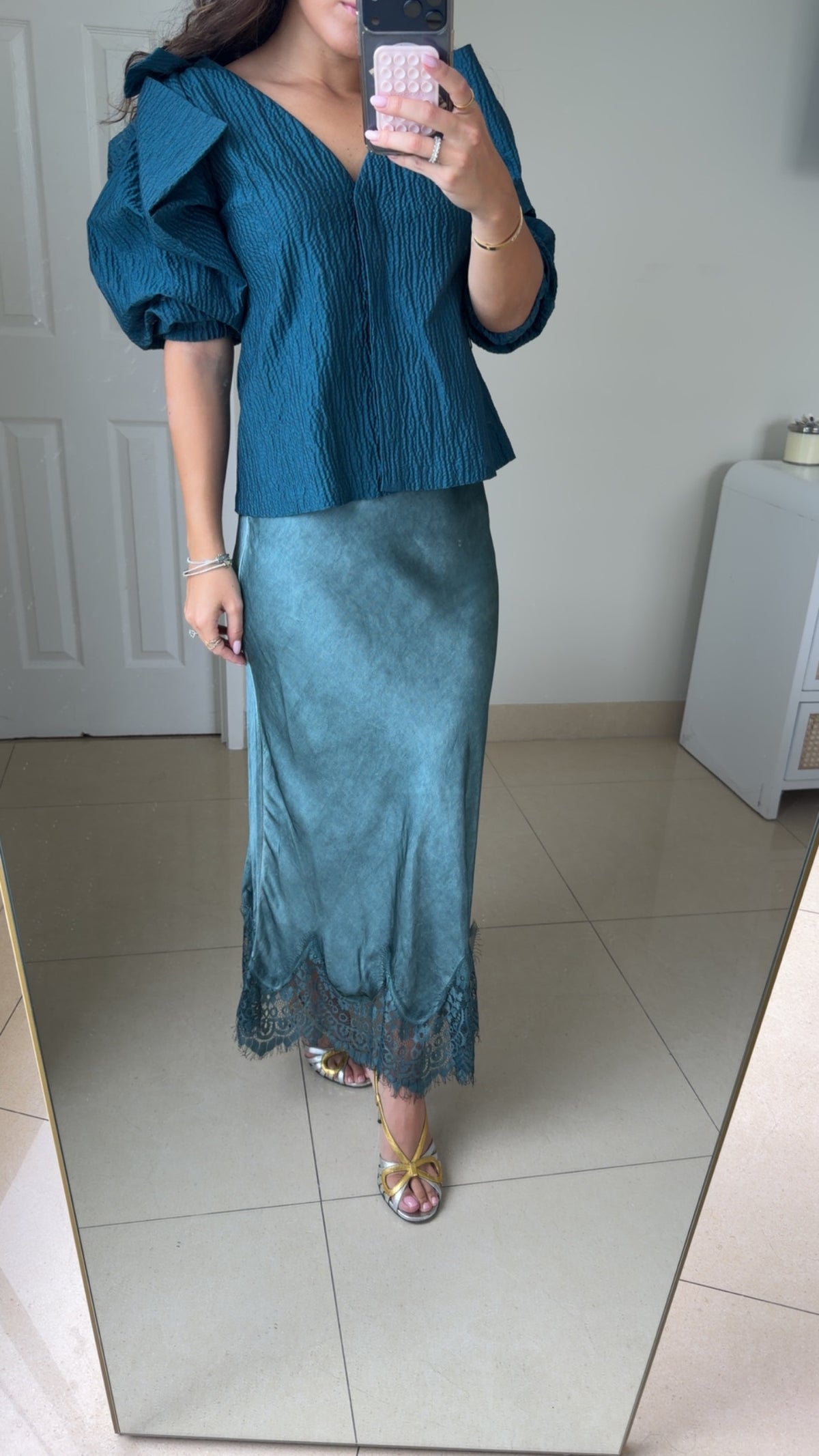 The Enchanted Lace Maxi Skirt