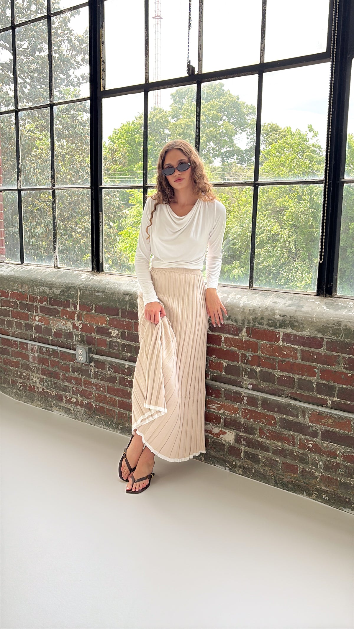 Serenity Ribbed Skirt