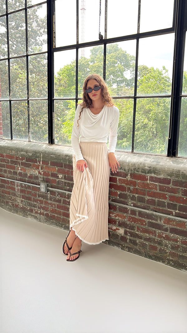 Serenity Ribbed Skirt