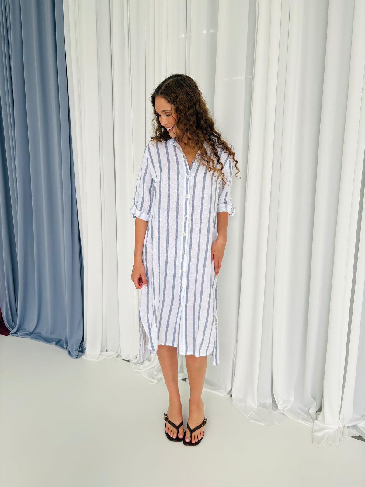 The Haven Linen Dress