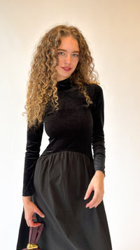 Divina Velvet Maxi Dress