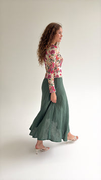 Pretty Little Linen Skirt