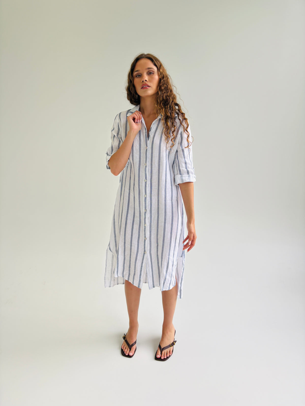The Haven Linen Dress