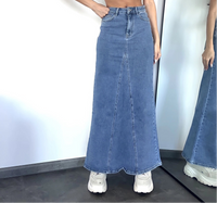 Your Turn Denim Skirt