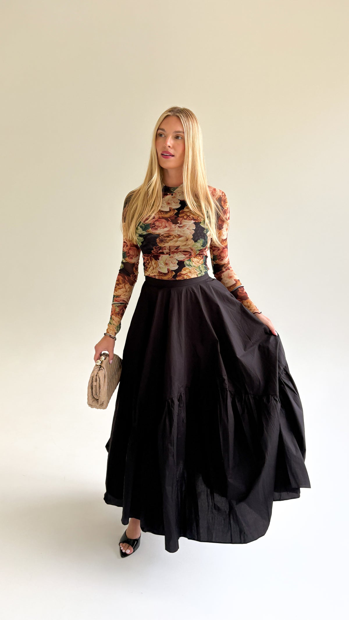 Asymmetrical Maxi SKirt