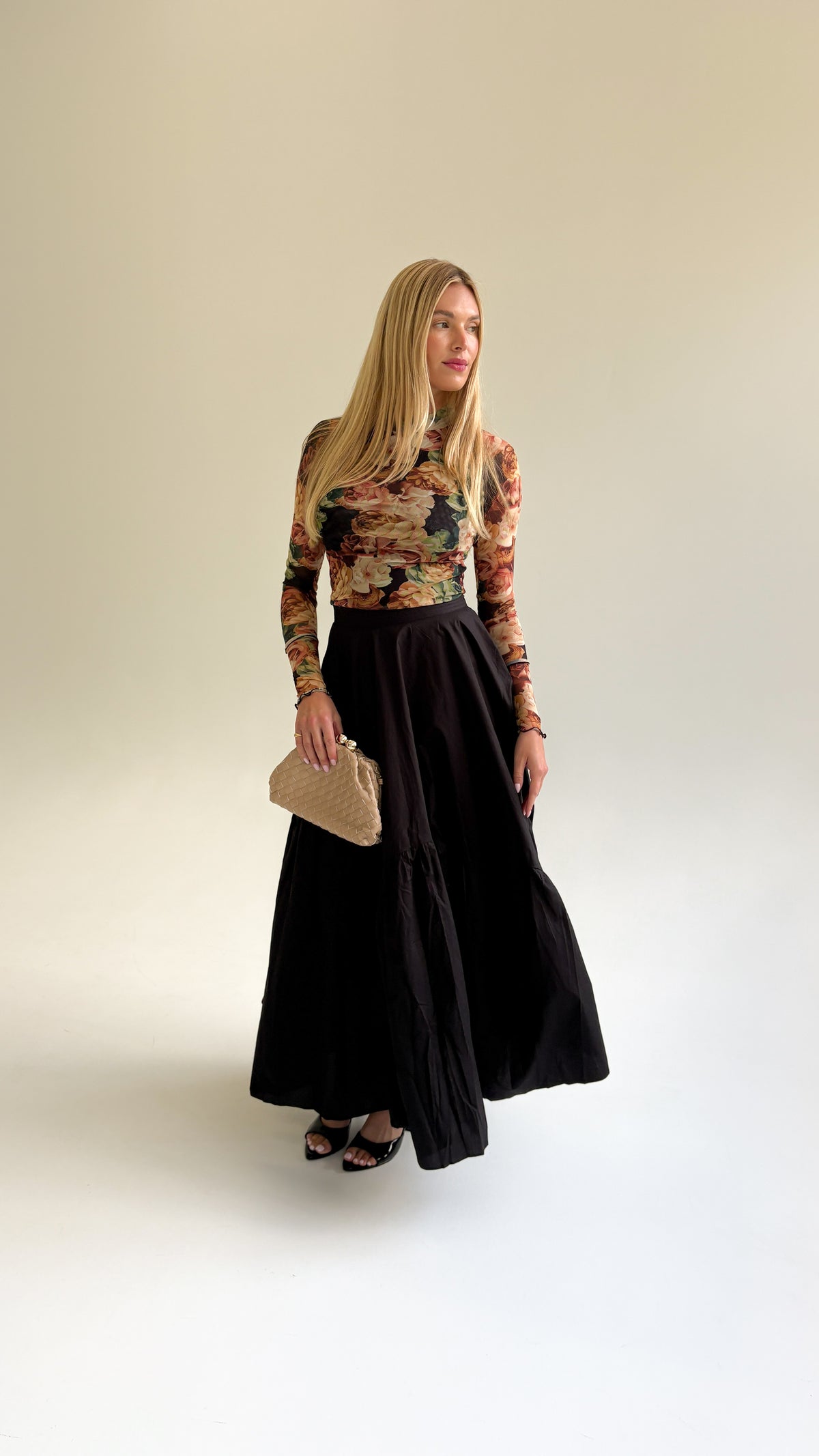Asymmetrical Maxi SKirt