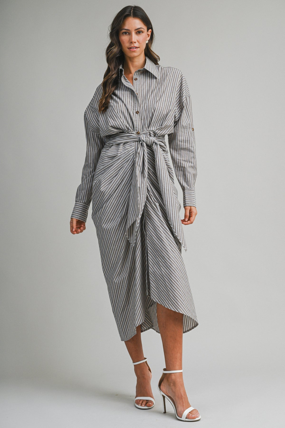 Malibu Dress Tencel Long Sleeve