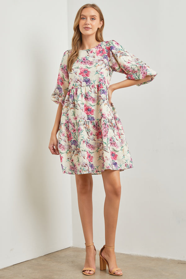 Thank Me Later Floral Dress