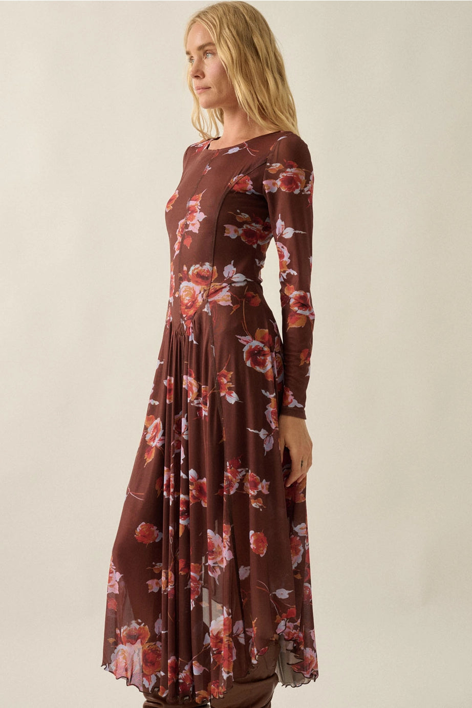 Frolicking Mesh Dress