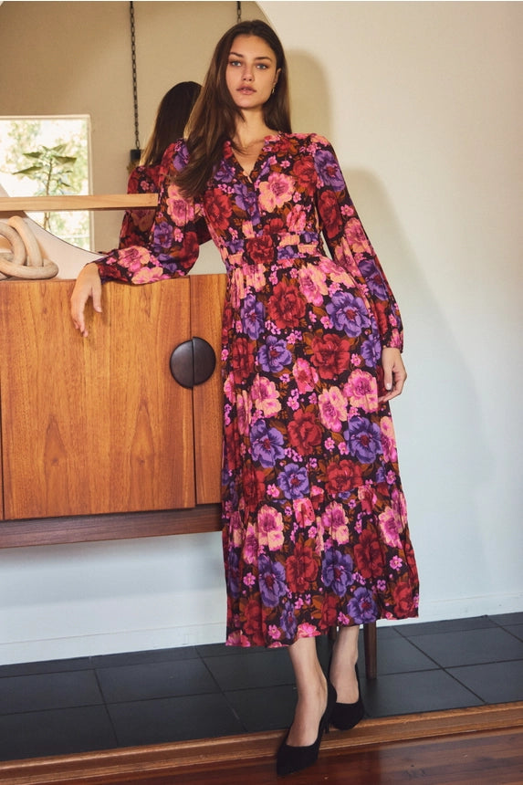 Briana Floral Dress