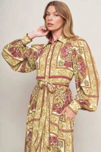 Golden Girl Maxi Dress