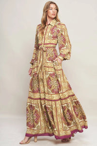 Golden Girl Maxi Dress